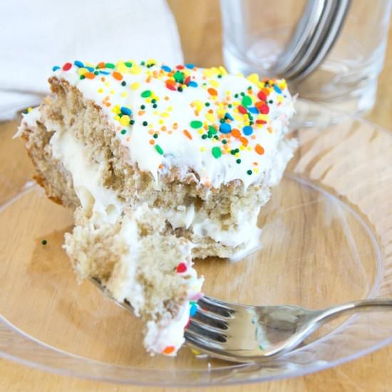 Funfetti Banana Cake