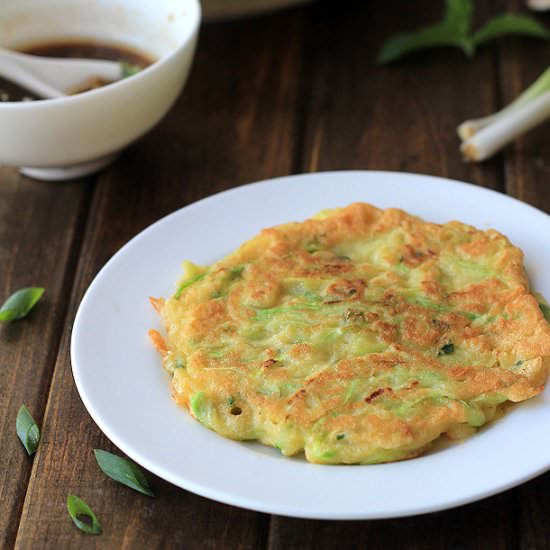 Zucchini Pancakes Chinese Style