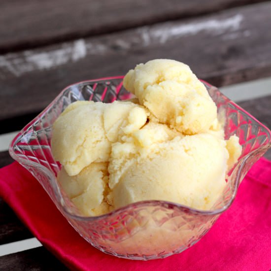 Piña Colada Sherbet