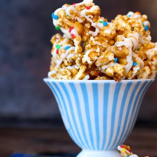 Funfetti Caramel Corn