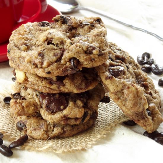 Chocolate Espresso Bean Cookies