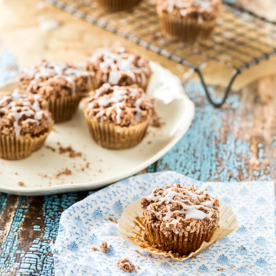 Cinnamon Coffee Cake Muffins