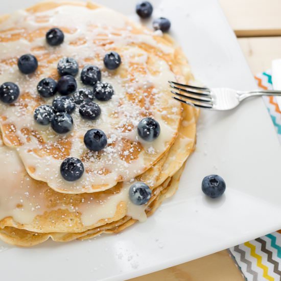 Quick Kefir Pancakes