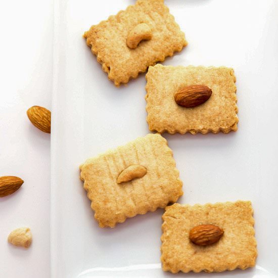 Butter Cookies With Cashews-Almonds