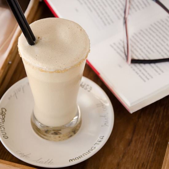 Iced Coffee with Vanilla Ice-Cream