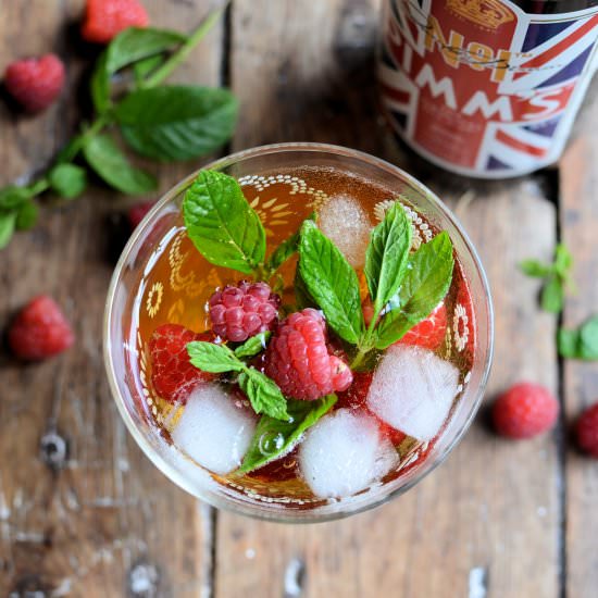 Raspberry & Elderflower Pimm’s