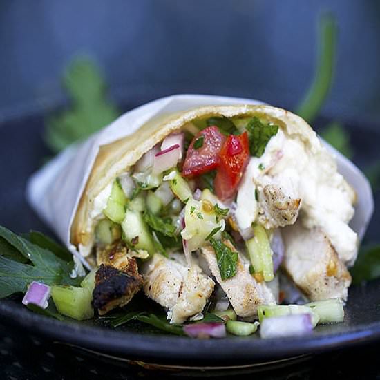 Spicy Chicken Shawarma
