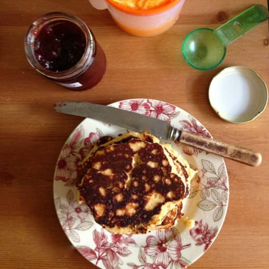 Gluten Free Almond Pancakes