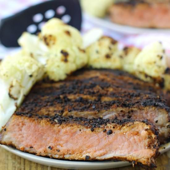Coffee-Rubbed Skirt Steak