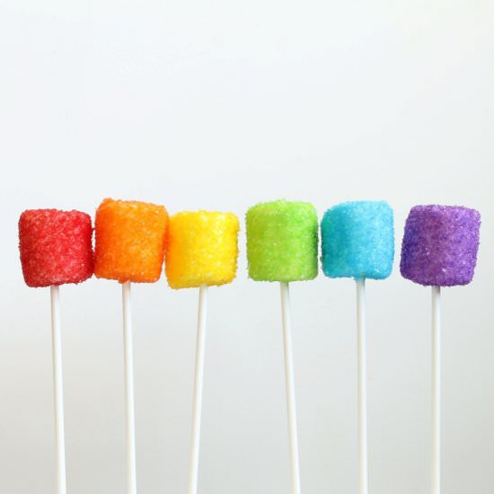 Drunken Marshmallow Pops
