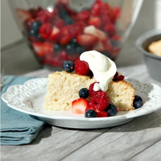 Mixed Berry Shortcake