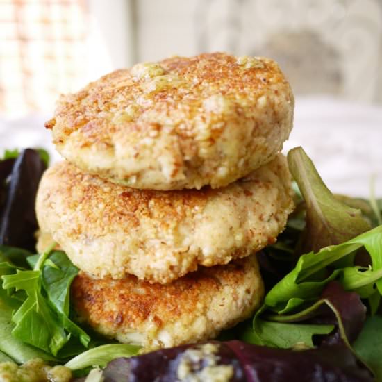 Crispy Lemon-Thyme Fish Cakes