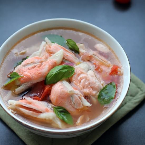 Salmon Fin Soup