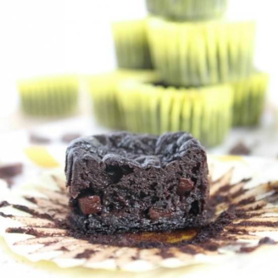 Flourless Double Choc Banana Muffin