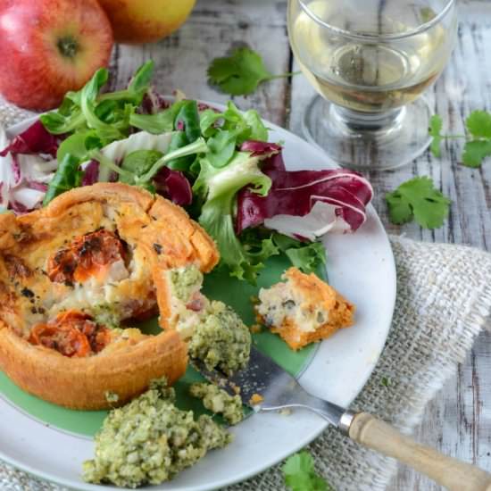 Apple Celery and Coriander Pesto