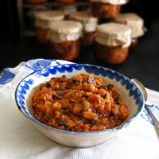 Pasto Berenjena y Clabacin