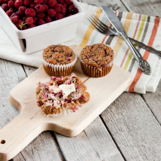 Raspberry Muffins