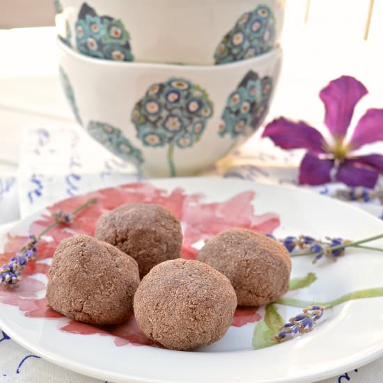 Paleo Chocolate Raspberry Macaroons