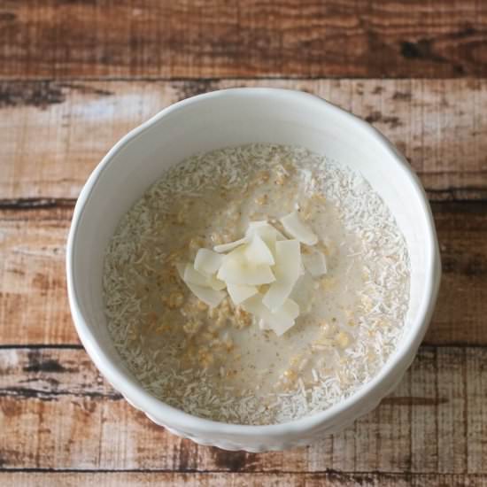 Coconut Cream Pie Oats
