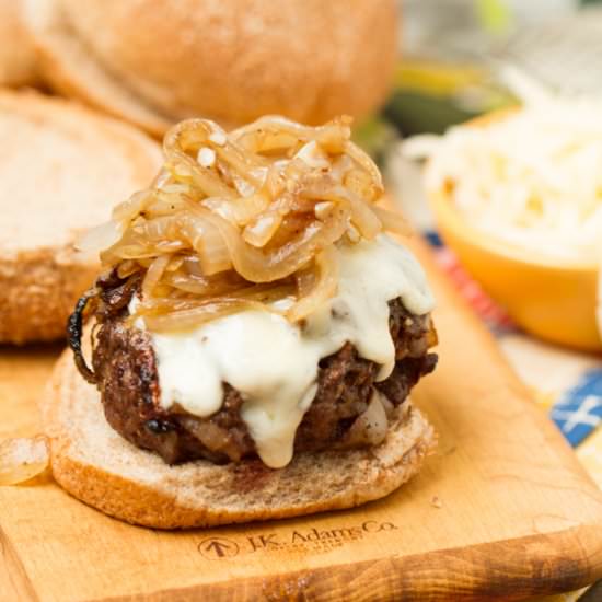 French Onion Burgers
