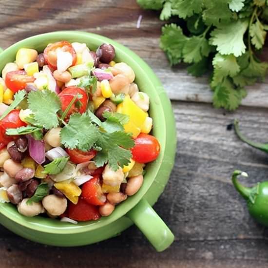 Many Lives Bean Salad!