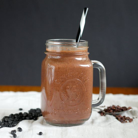 Chocolate Black Bean Brownie Smoothie