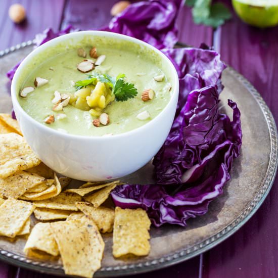 Cilantro Chile Almond Dip