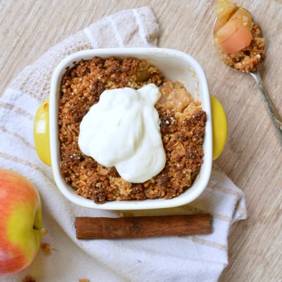 Quinoa Apple Crumble