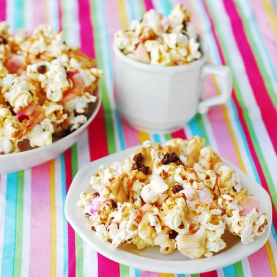 Peanut Butter S’mores Popcorn