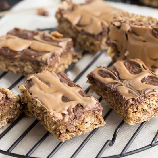 No-Bake Peanut Butter Cup Bars