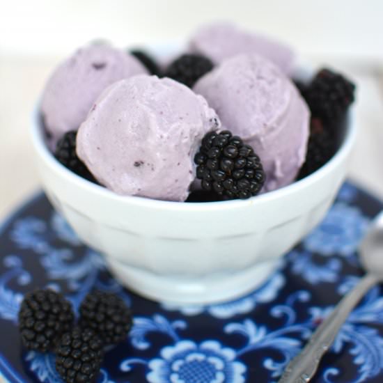 Blackberry Ice Cream