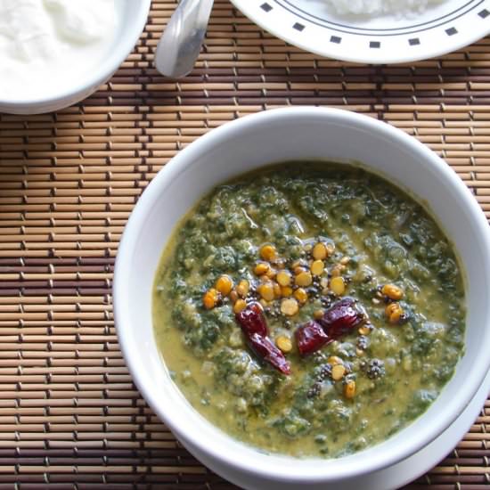 Keerai Kootu | Spinach Kootu