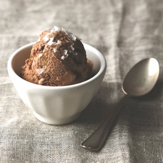 Chocolate Olive Oil Ice Cream