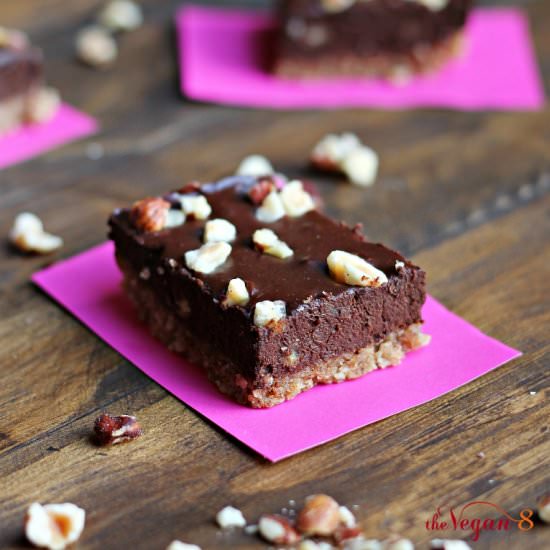 No-Bake Nutella Zucchini Cream Bars