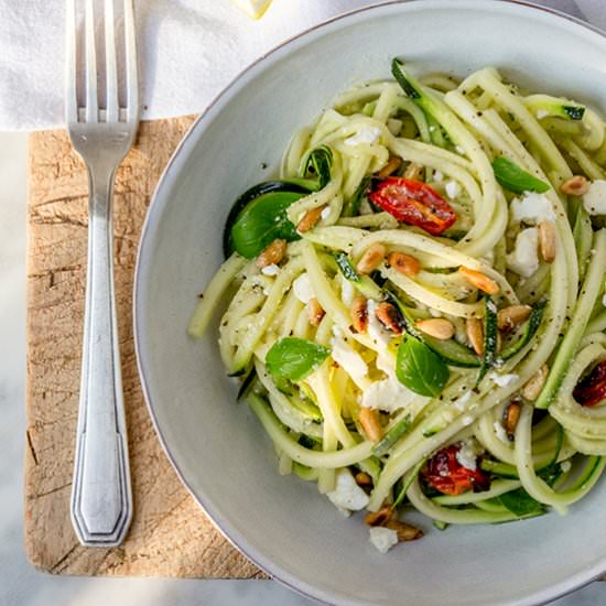 Courgette Noodle Salad