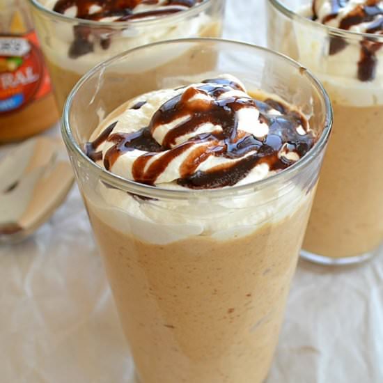 Skinny Peanut Banana Milkshakes