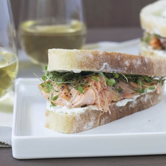 Salmon Sandwich