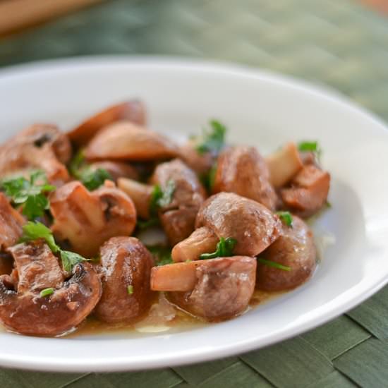 Sauteed Mushrooms
