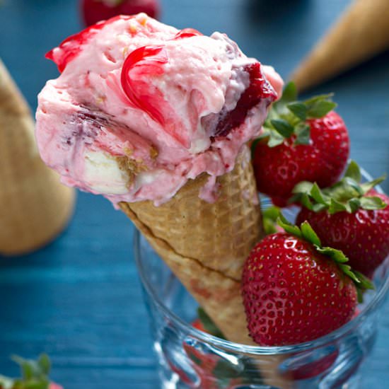 Strawberry Cheesecake Ice Cream