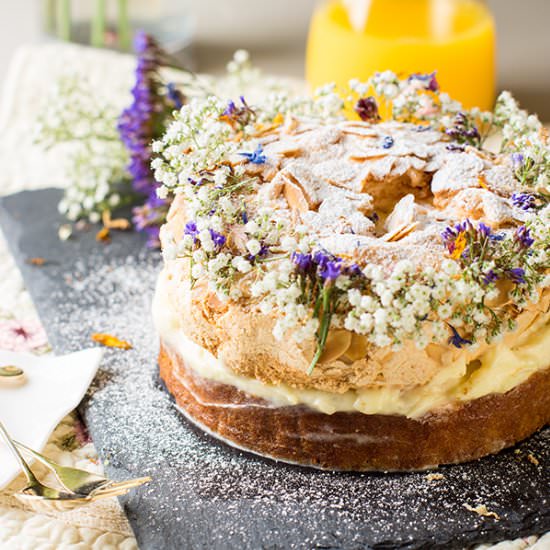 Rustic Blueberry Lemon Cake