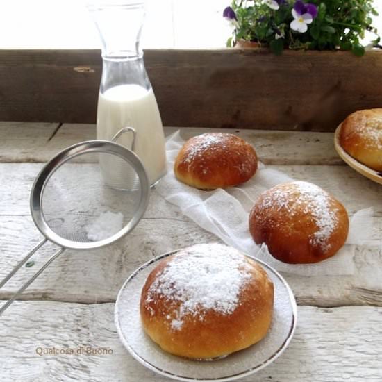 Brioches al latte di soia