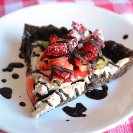 Raw Vegan Dessert Pizza