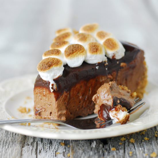 No Bake S’mores Cheesecake