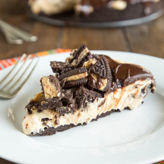 No Bake Peanut Butter Cheesecake