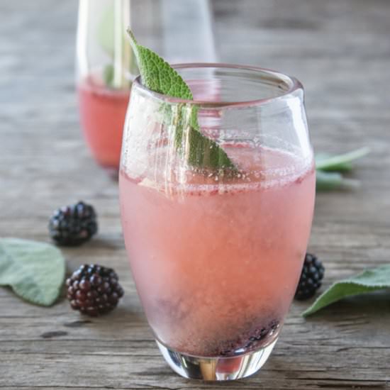 Blackberry Sage Cocktails