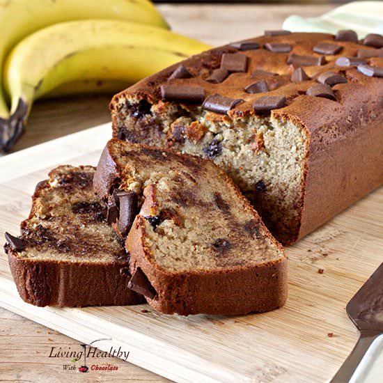 Peanut Butter Cup Banana Bread