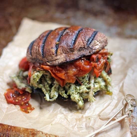 Pesto Chicken Burger