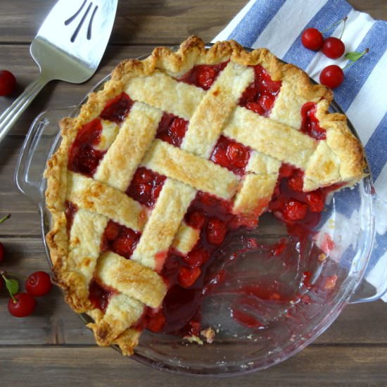 Classic Tart Cherry Pie