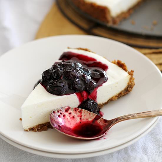 Lemon Ginger Panna Cotta Cheescake