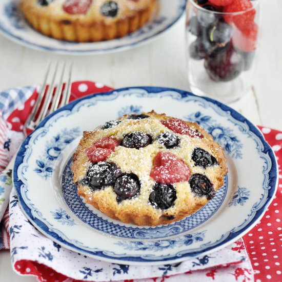Berry Almond Tarts